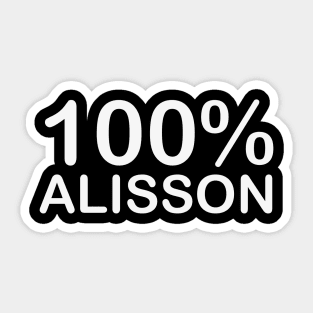 Alisson name grandfather wall clocks for living room decor. Sticker